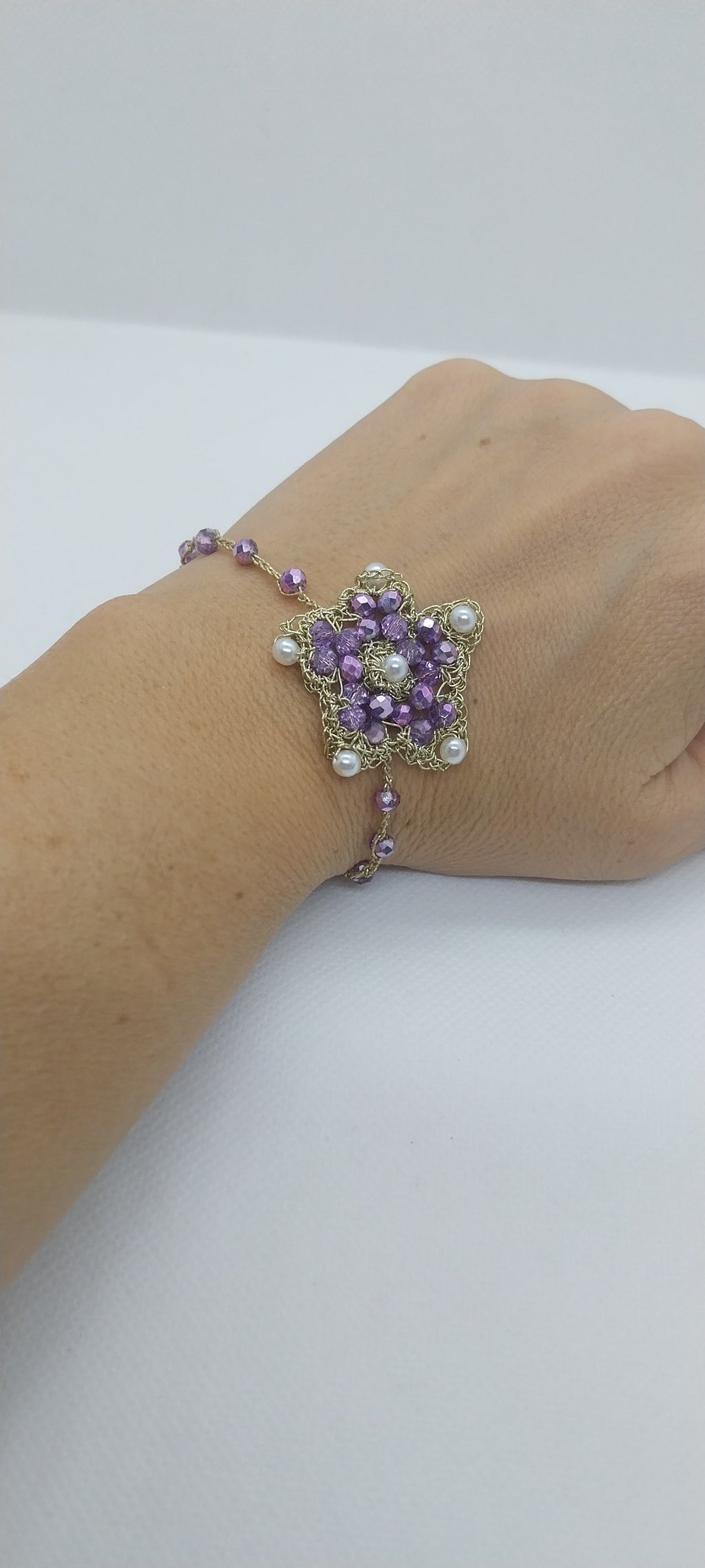 Bracelet Étoile Violet