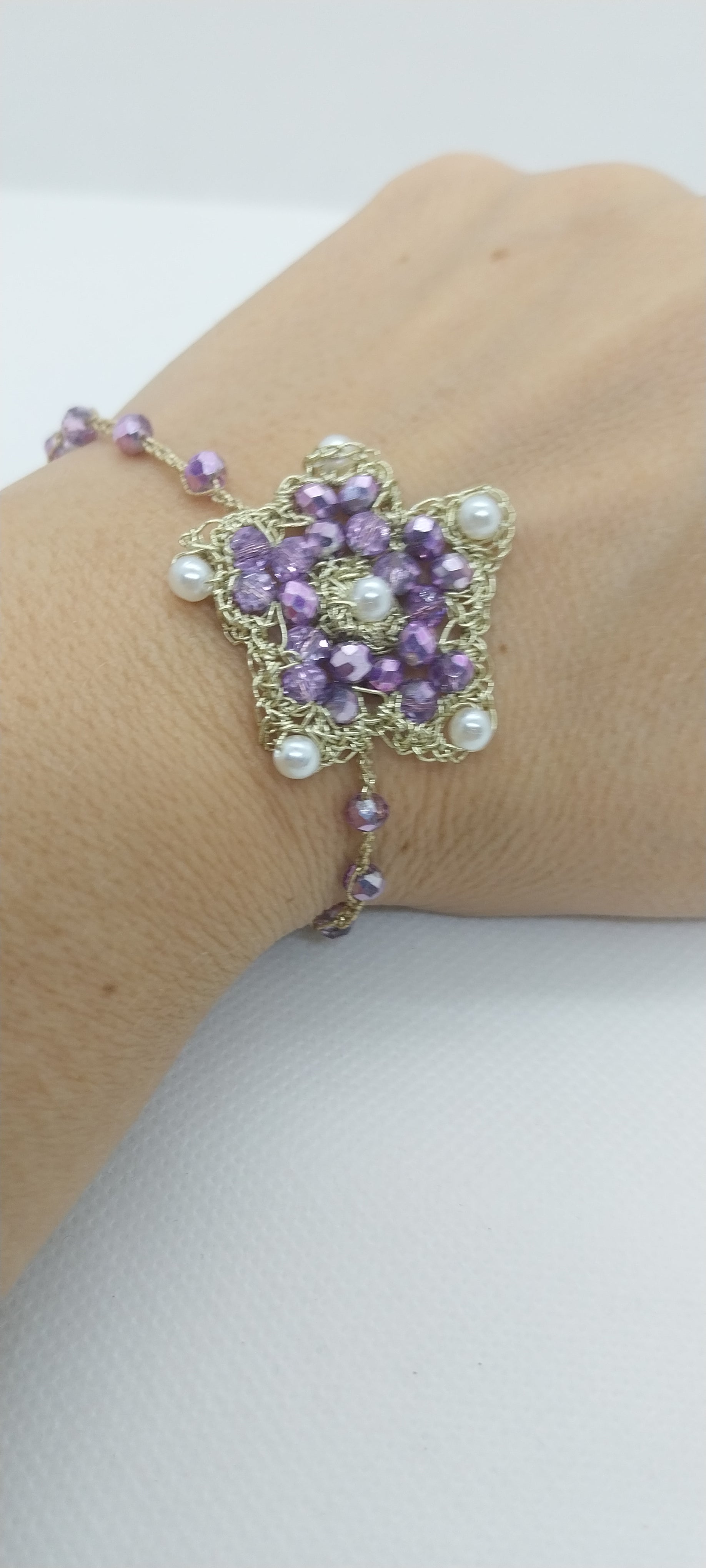 Bracelet Étoile Violet