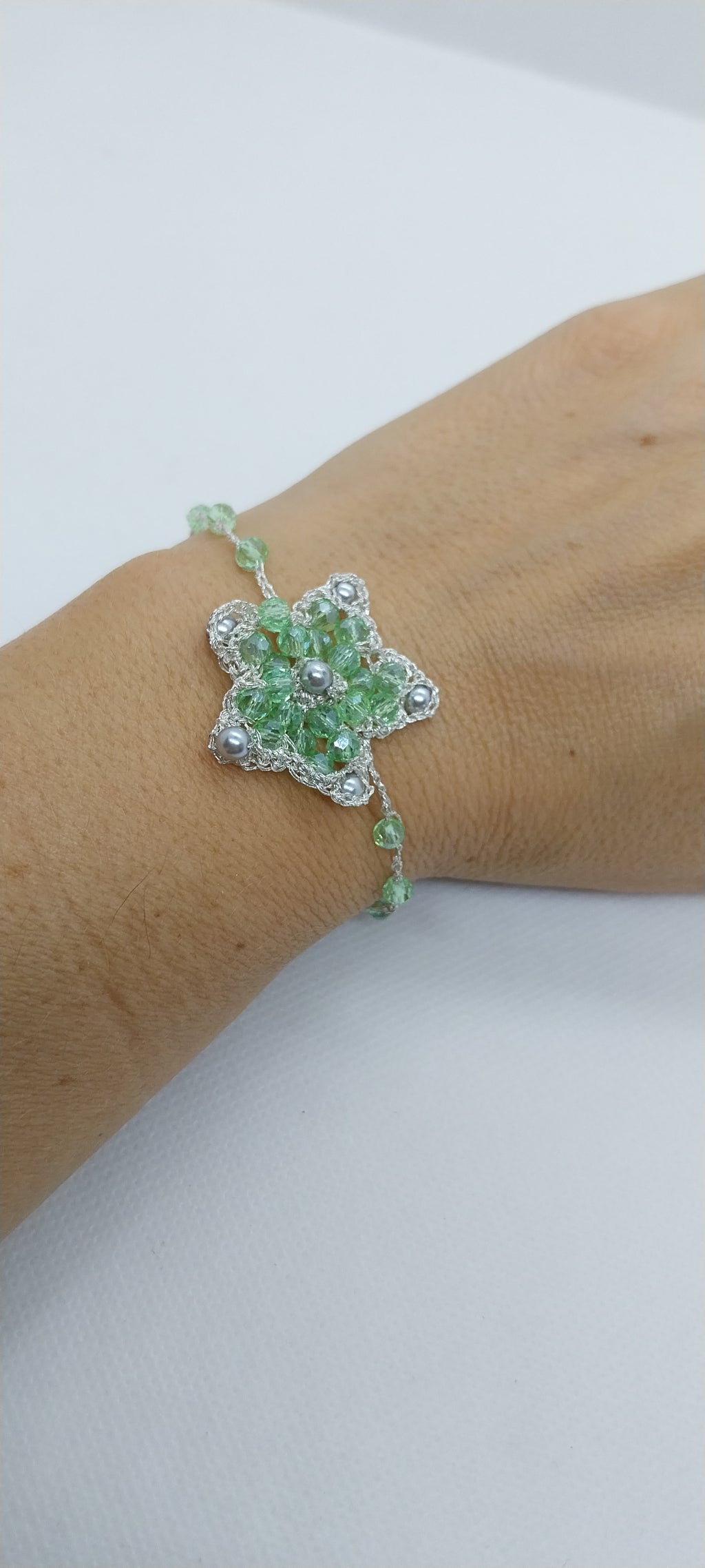 Bracelet Étoile Vert