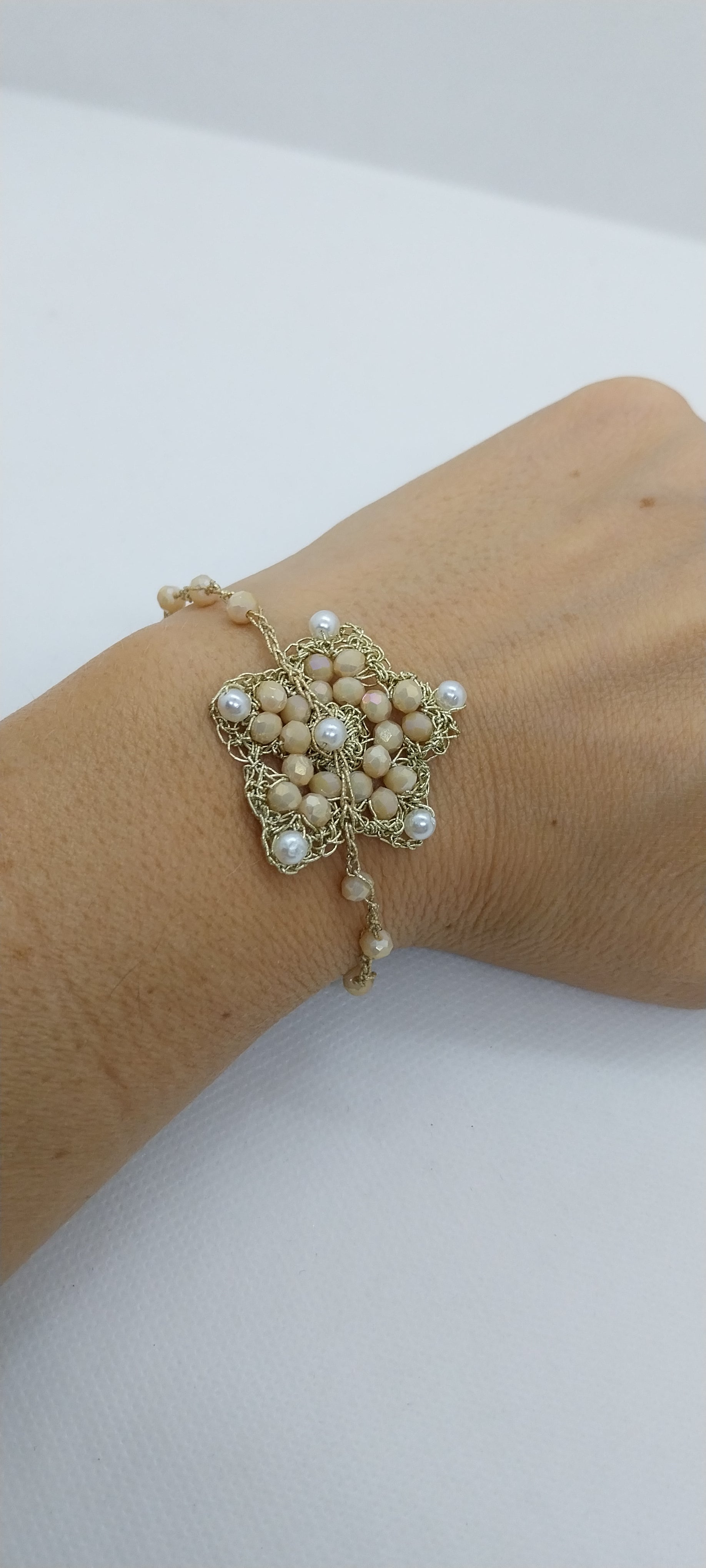Bracelet Étoile Beige
