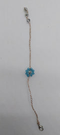 Bracelet Fleur Bleu