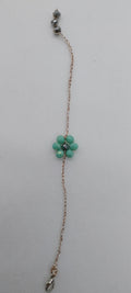 Bracelet Fleur Vert