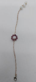 Bracelet Fleur Violet