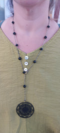 Collier mandala bohème chic
