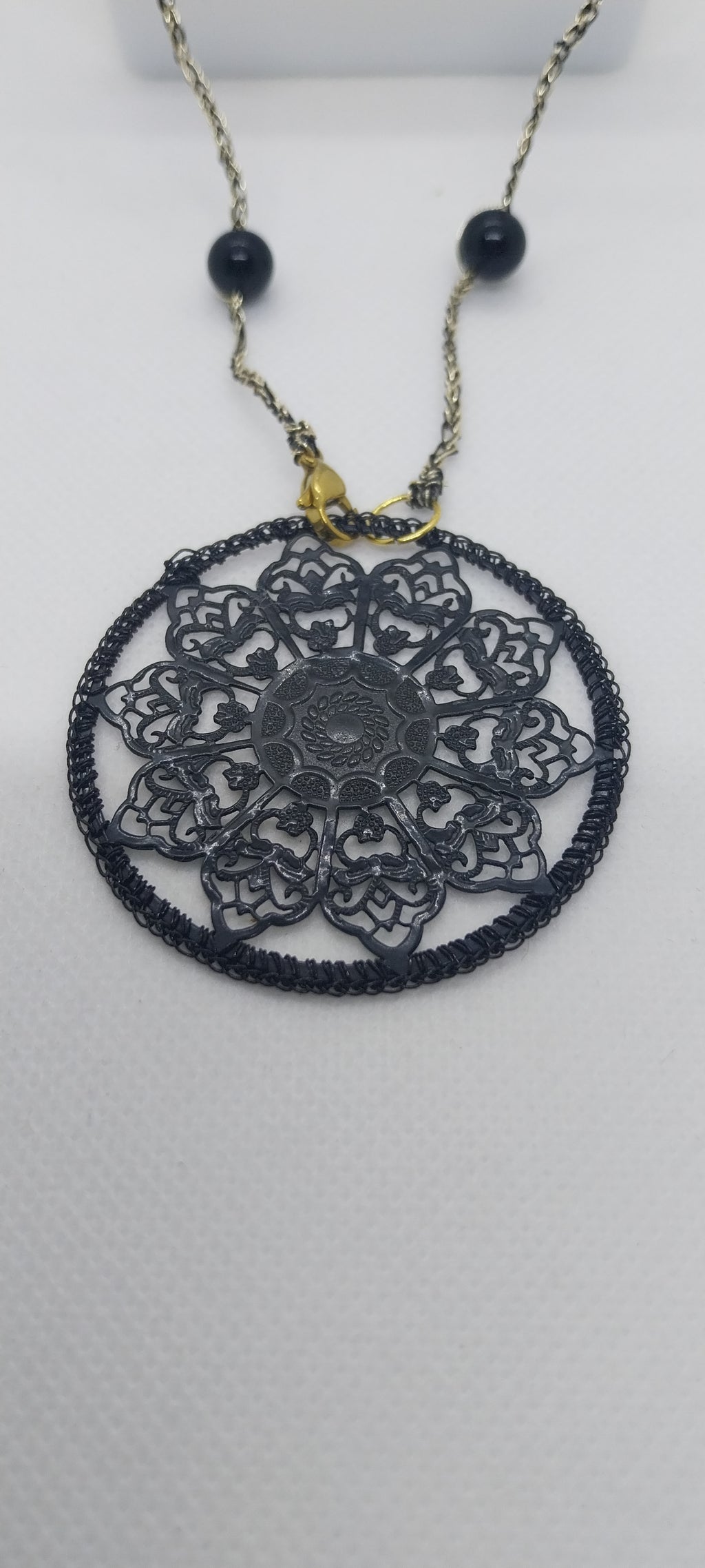 Collier mandala bohème chic