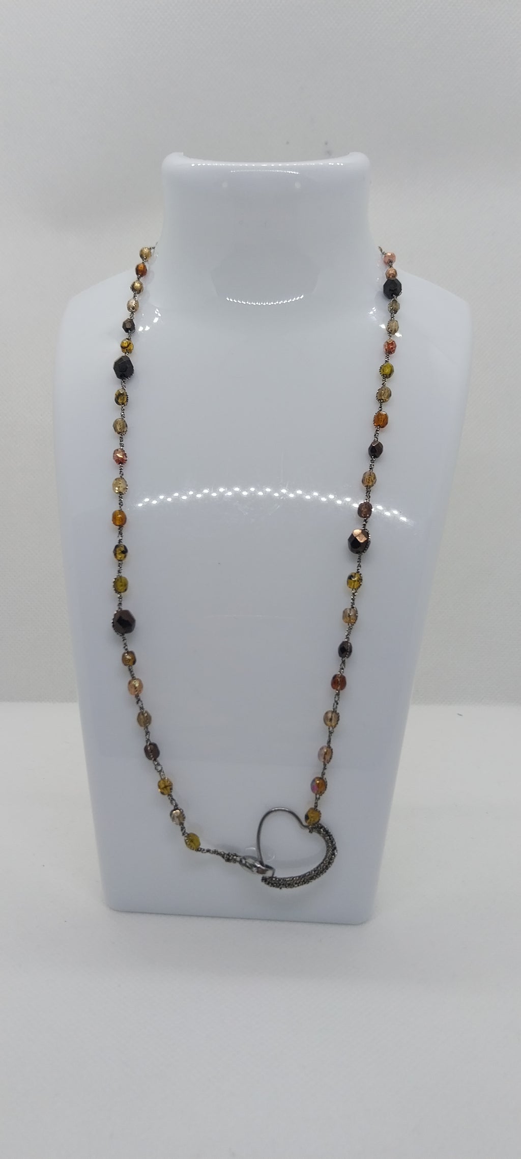 Collier petit cœur pendentif