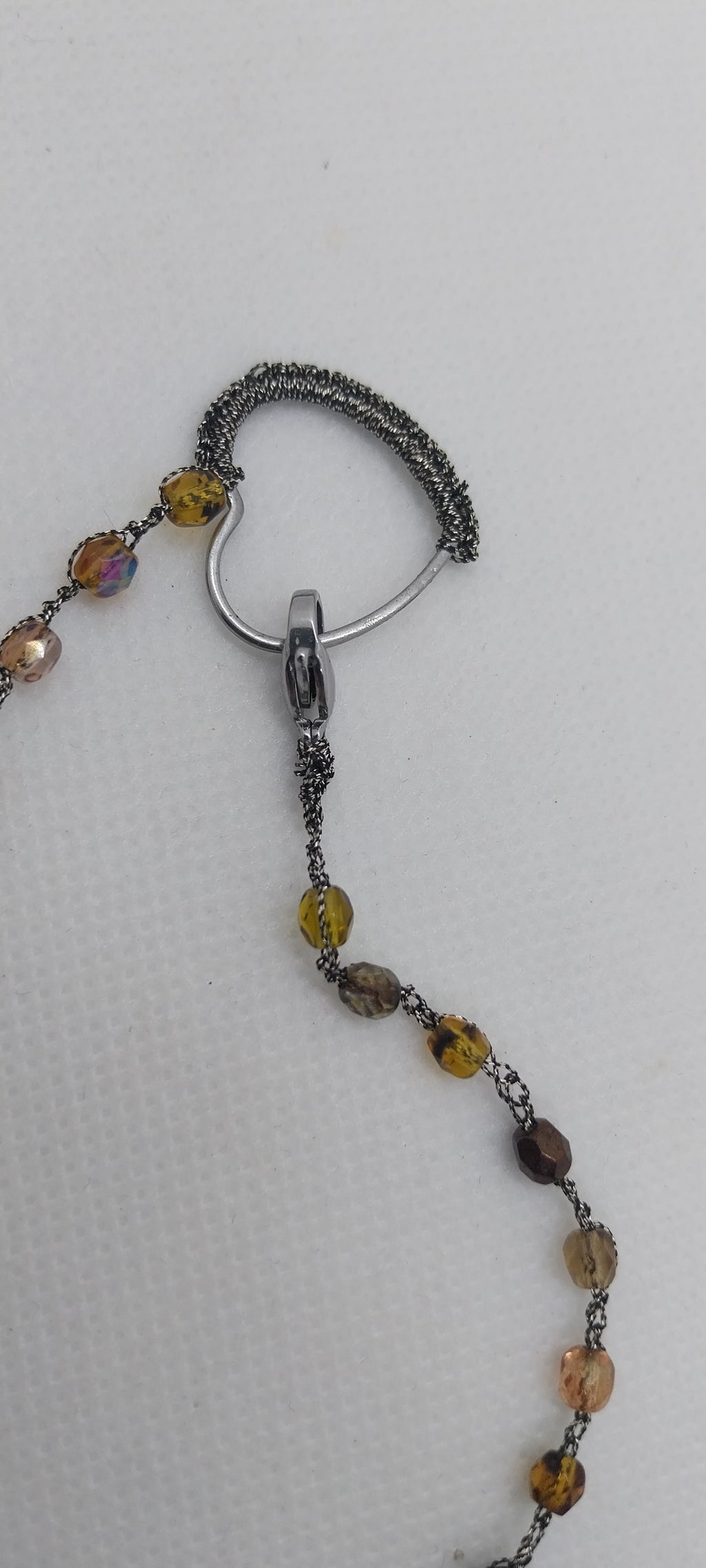 Collier petit cœur pendentif