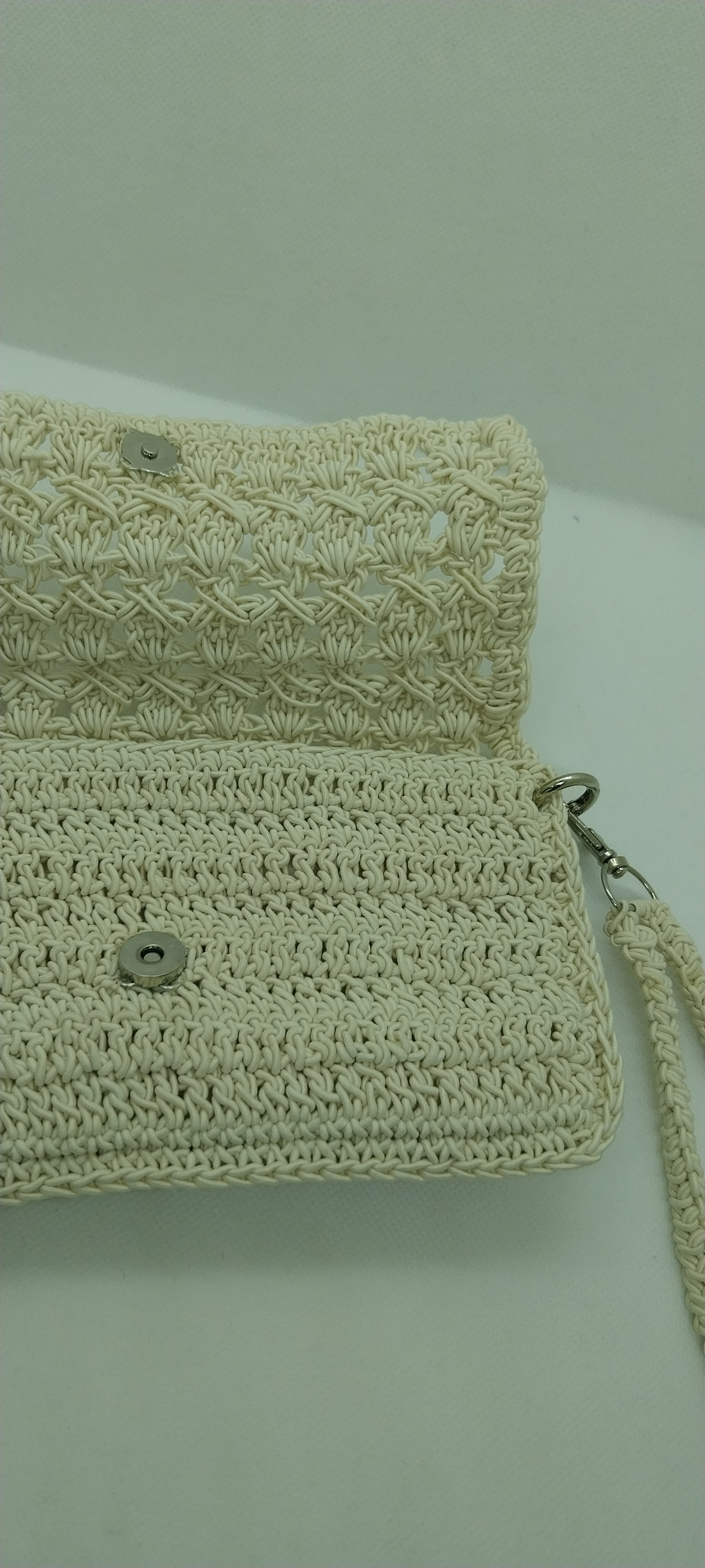 Pochette Beige en Corde