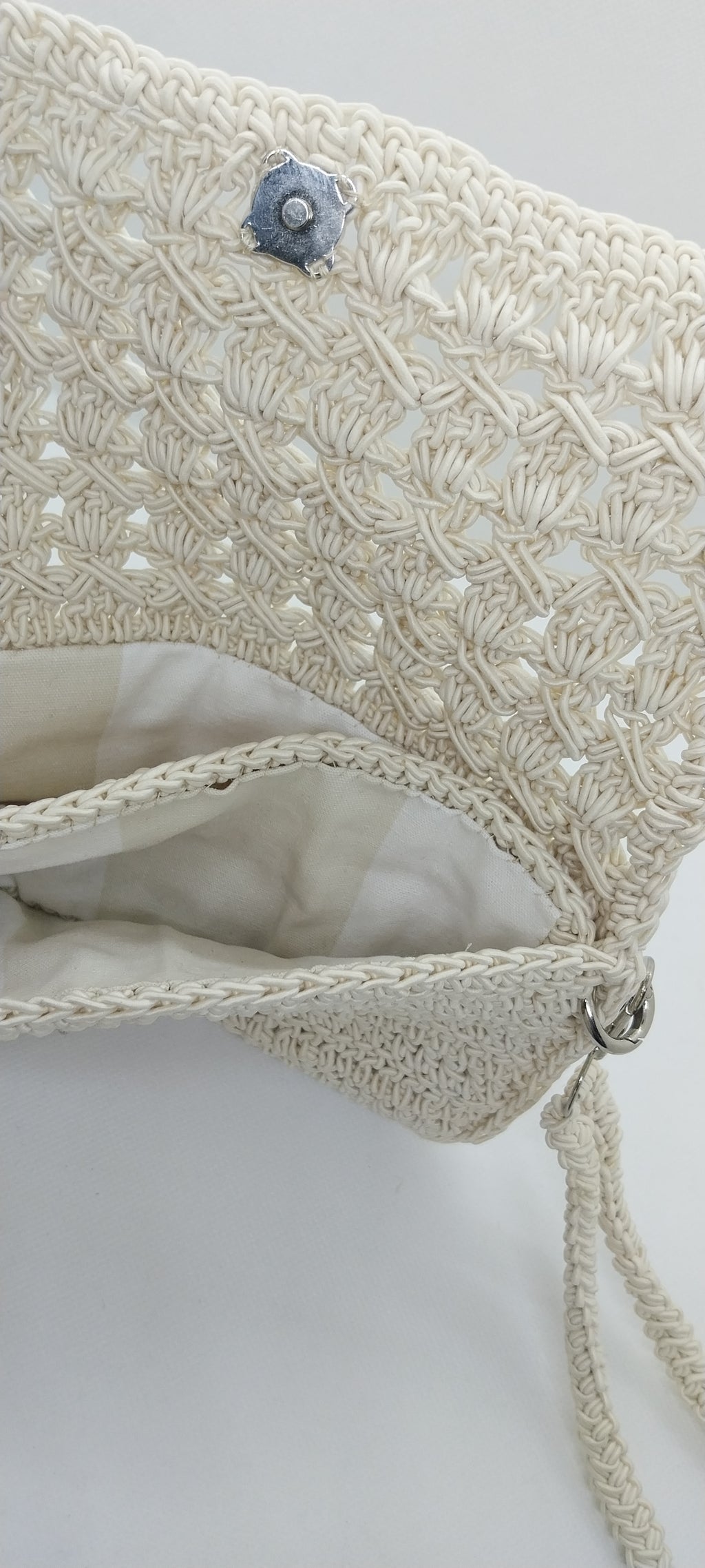 Pochette Beige en Corde